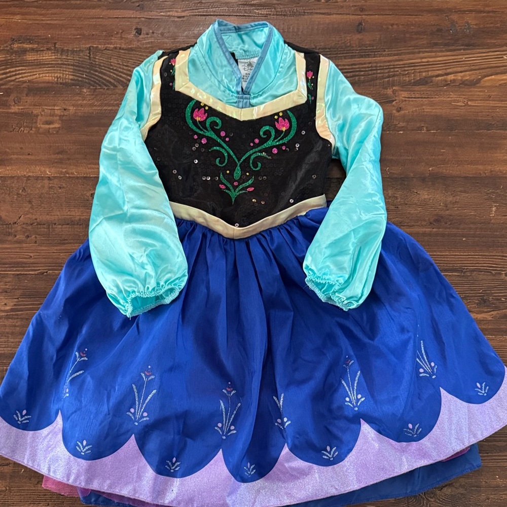 Disney Princess Costume Dress - Blue and Black